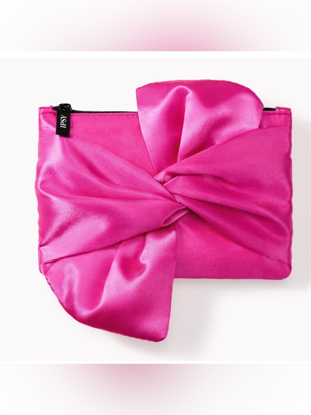 💙 4/$20 Ipsy Pink Bow Marilyn Monroe Edition Cosmetics Bag